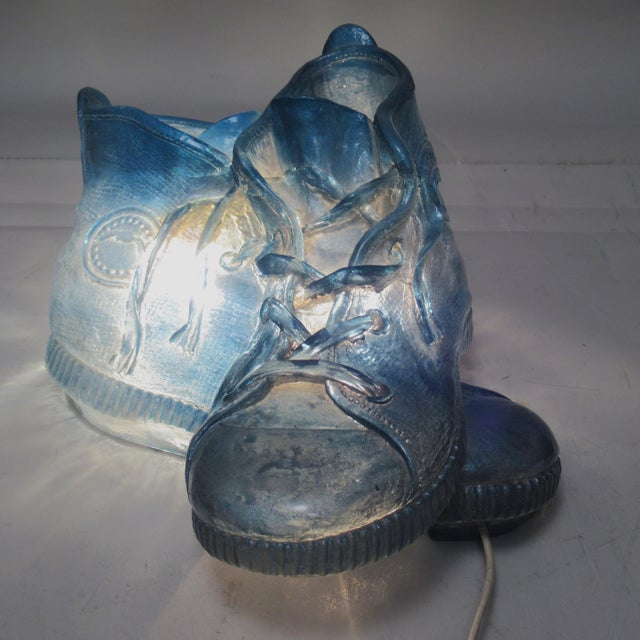 Fiberglass Basket Lamp from Lisolachenoncè, 1980s For Sale - Image 10 of 18