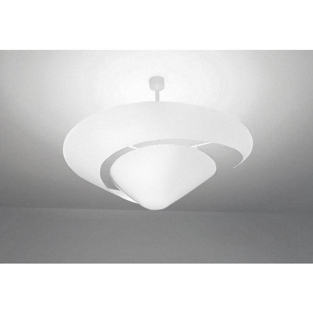 Ceiling wall lamp model 'large snail ceiling wall lamp' designed by serge mouille in 1955. Manufactured by editions serge...