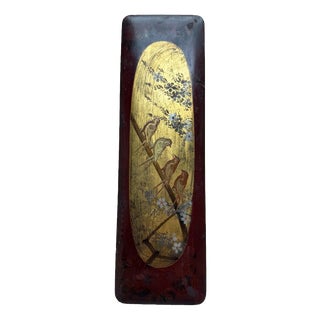 Meiji Japanese Lacquer Box, 1990s For Sale