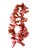 Superb vintage Natural African trade beads Strand currency /necklace Carved angel skin Coral Gemstone Beads total of 52...