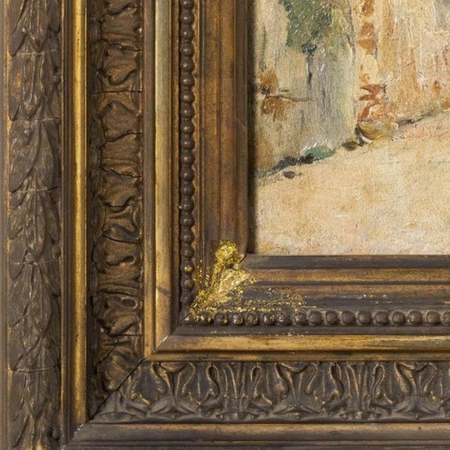 Modern José Malhoa, Landscape, Oil on Wood For Sale - Image 3 of 6