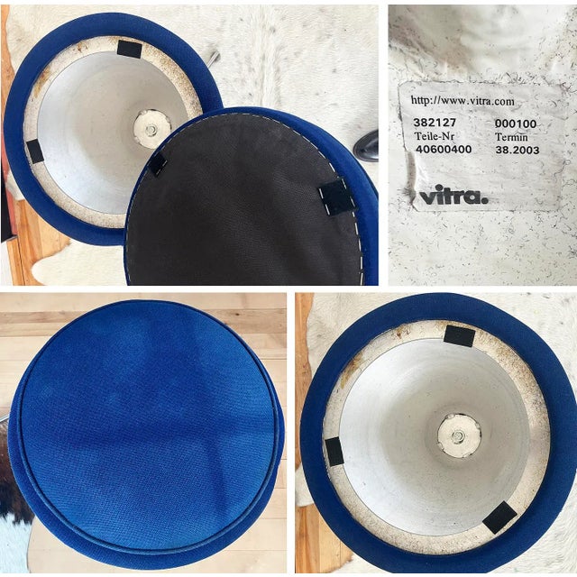 1960s Original Early Verner Panton Cone Ottoman For Sale - Image 9 of 12