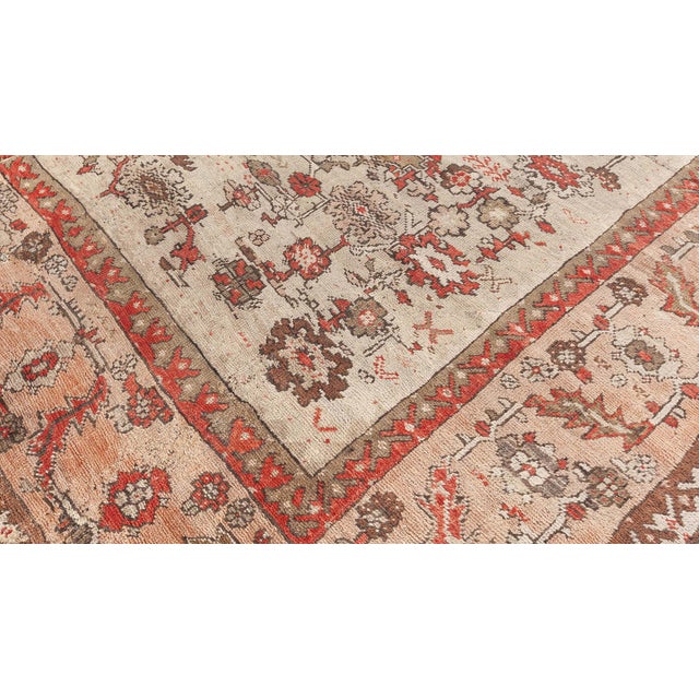 Early 20th-Century Turkish Ghiordes Rug For Sale - Image 4 of 8