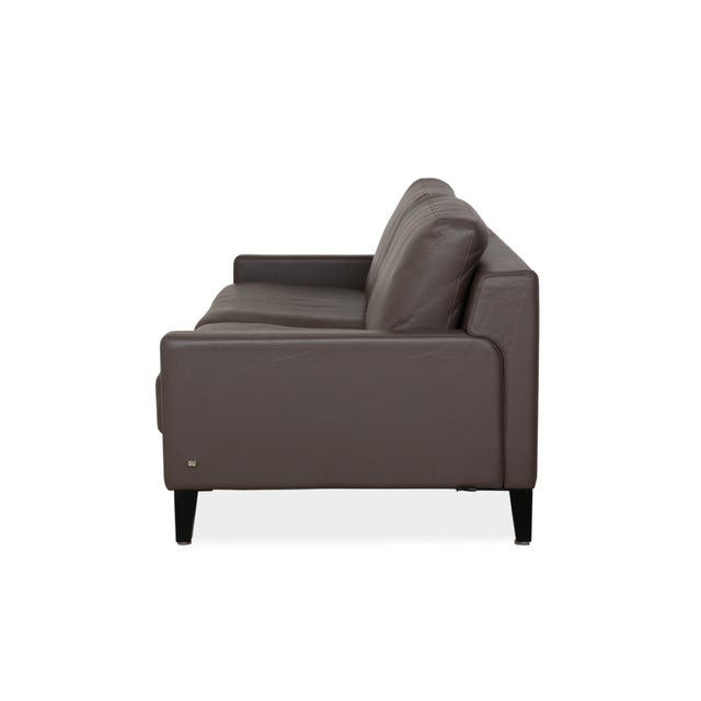 Ego 3-Seater Sofa in Brown Leather from Rolf Benz For Sale - Image 11 of 12