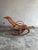 Wood Vintage Wooden Rocking Chaise Longue with Circular Frame For Sale - Image 7 of 9