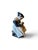 Elegant hand-painted porcelain figurine depicting a young girl in traditional Danish dress. The figure is beautifully...