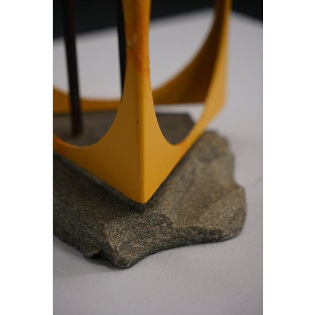 Ma. Looman, Abstract Sculpture, 1960s, Mixed Media For Sale - Image 12 of 15