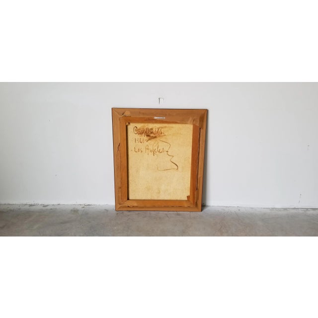 1960s Figurative Still Life Oil Painting by Rodriguez Candhales, Framed For Sale - Image 12 of 13