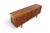 Brown Danish Modern Square Pull Credenza in Teak For Sale - Image 8 of 9