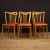 Italian Chairs in Exotic Wood and Faux Leather, 1960, Set of 6 For Sale - Image 12 of 13