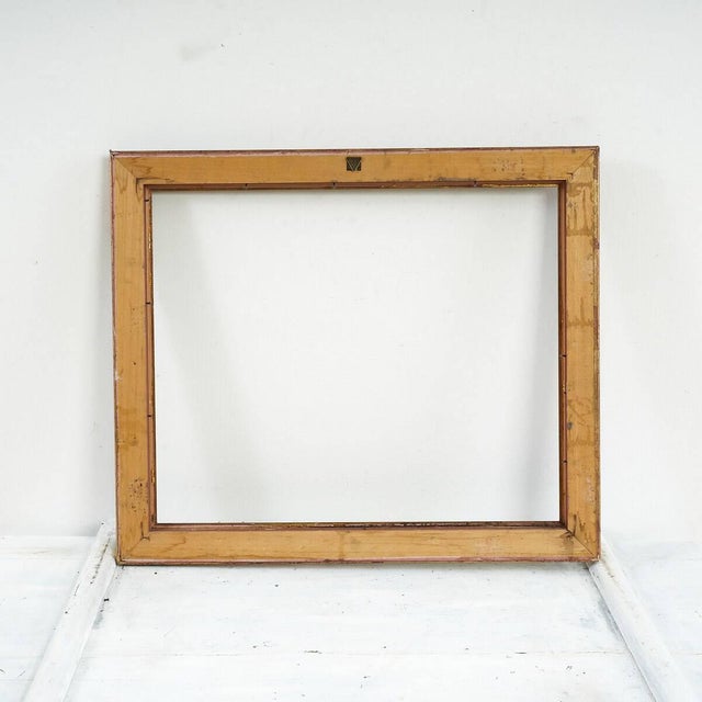 Vintage Carved Wooden Frame, 2000s, Wood For Sale - Image 3 of 4