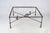 Mid-Century Modern 1940s Giacometti-Style Expressionist Iron Square Coffee Table With Birds, France For Sale - Image 3 of 10