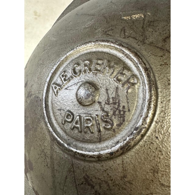 Vintage Industrial Theater Spot on Tripod from Cremer Paris For Sale - Image 6 of 14