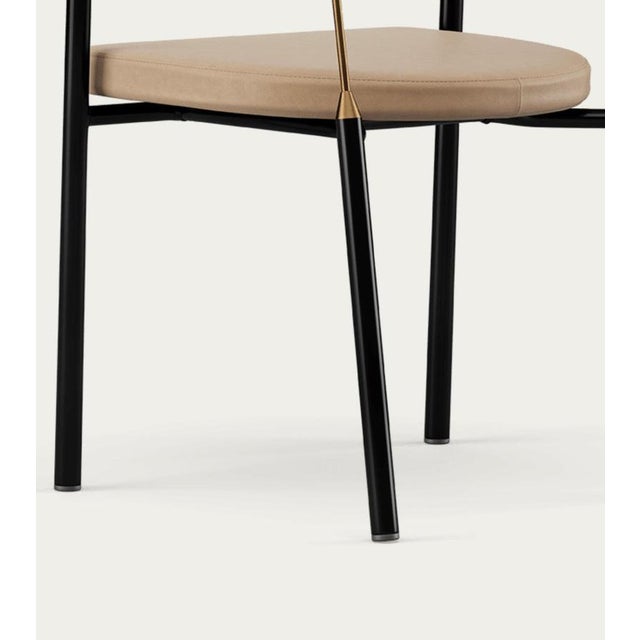 Black Chairman Chair in Walnut with Upholstery in Lime by Henrik Tengler for One Collection For Sale - Image 8 of 16