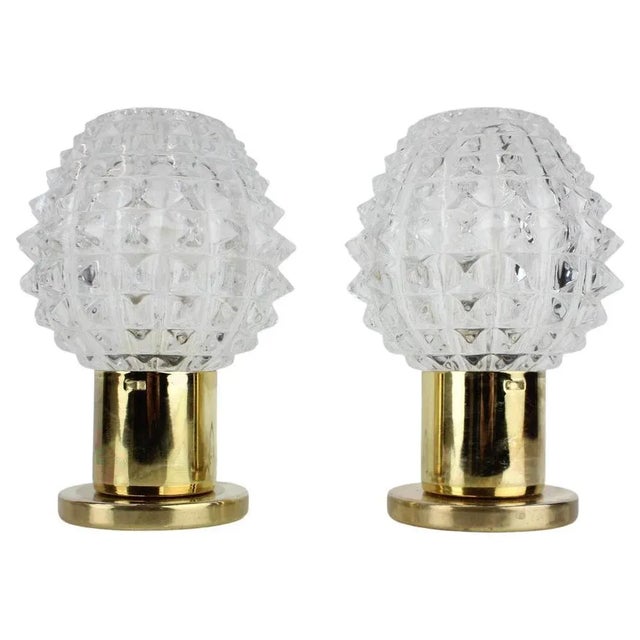 Table or Wall Lamps, Preciosa, Kamenický Šenov, 1960s, Set of 2 For Sale - Image 11 of 11