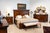 Handcrafted Italian Empire Style Walnut Bed With Marquetry Headboard For Sale - Image 6 of 7