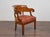 Mid 19th Century Biedermeier Walnut Tub Chair With Curved Crest Rail, 19th Century For Sale - Image 5 of 9