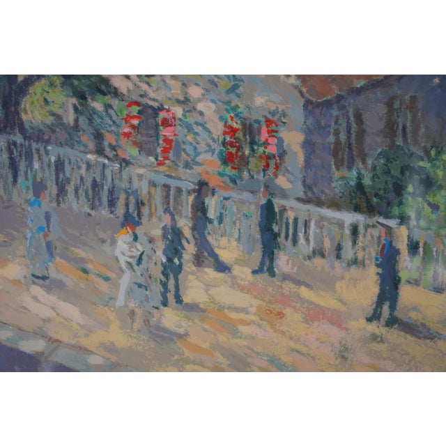 1970s Impressionist Autumn Leaves Serigraph - Signed & Numbered For Sale - Image 5 of 13