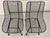 Salterini Mid Century Modern Woodard Sculptural Mesh Side Chairs - Set of 2 For Sale - Image 4 of 6