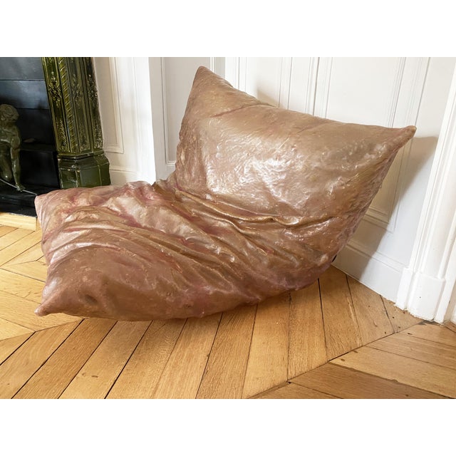 Sculptural Pillow Floor Lamp in Fiberglass Resin by Hajime Goto, 1970s For Sale - Image 4 of 14