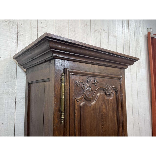 19th Century Oak Armoire For Sale - Image 10 of 17