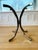 Metal Mid-Century Modern Chrome Glass. Dining Table For Sale - Image 7 of 11