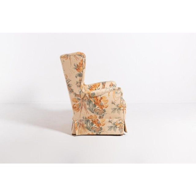 Lysberg Hansen & Therp Wing Armchair, 1950s For Sale - Image 4 of 12