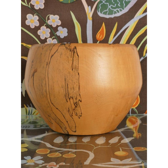 Wood Mid-Century Modern Hand-Carved Wood Bowl by James Eriksson, 1970s For Sale - Image 7 of 17