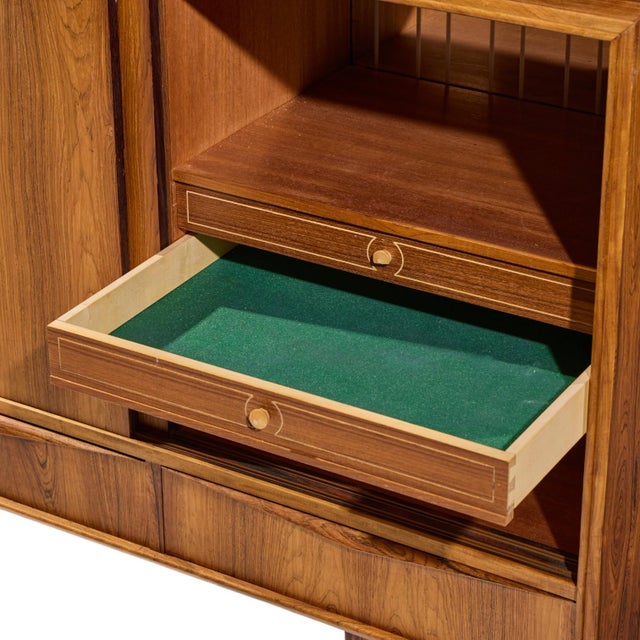 e.w. Bach for Sejling Mid Century Danish Rosewood Credenza For Sale - Image 10 of 11