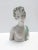 Mid-Century Modern Painted and Polished Ceramic Female Bust by Clelia Bertetti, Italy, 1930s For Sale - Image 3 of 18