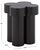 Contemporary Bastien Accent Table in Black For Sale - Image 3 of 7