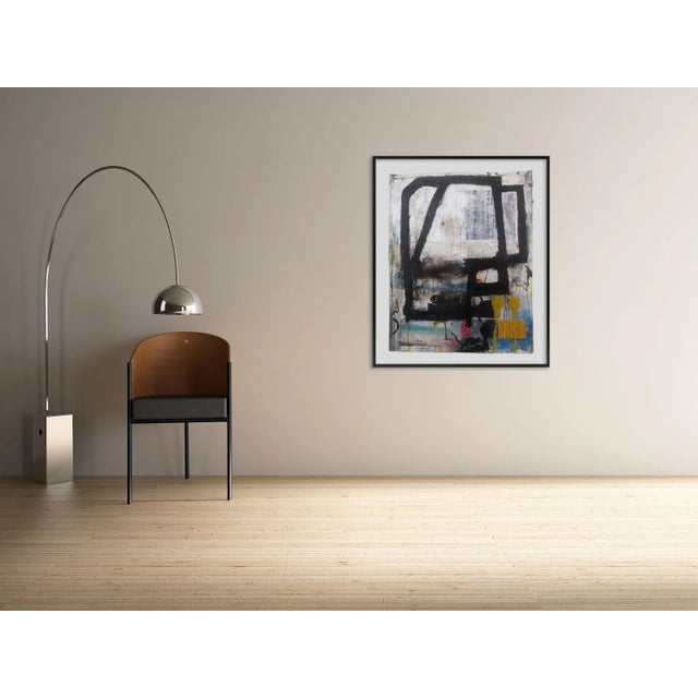 Acrylic on Paper Edition: Unique, Unframed. Baribeau constructs his paintings layer upon layer, building color, form and...