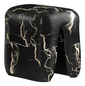 Manikin Marble Accent Table by Alter Ego Studio