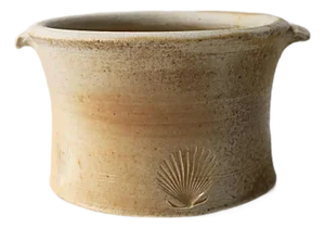 Scallop Seashell Ice Bucket or Bowl Pot