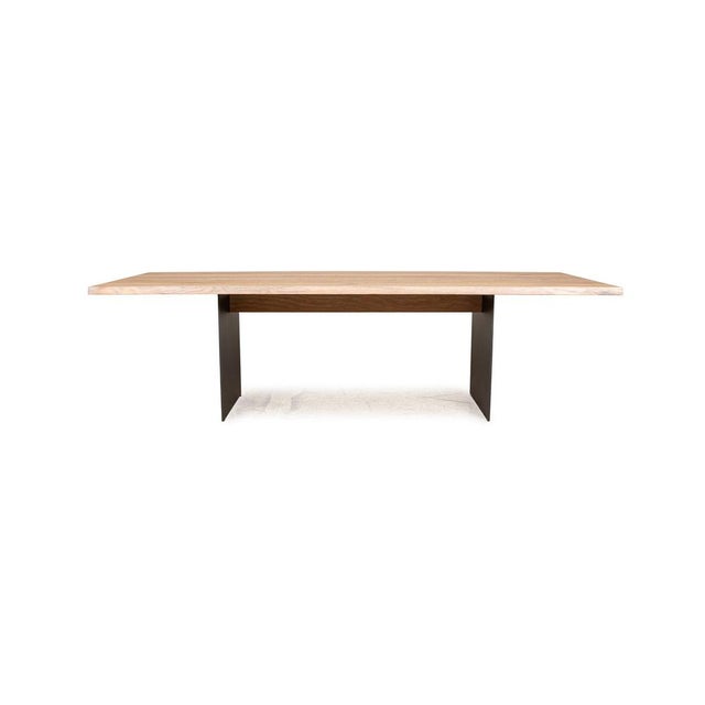 Brown Asco Duo Rustical Holt Dining Table in Brown Oak For Sale - Image 8 of 10