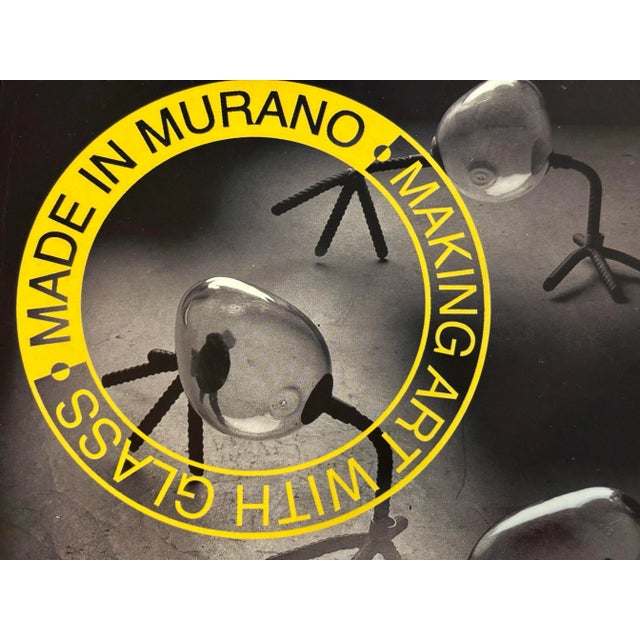 Made in Murano, Making Art with Glass. Softcover book, stated first edition published in June 1999, 73 pages. A Short...