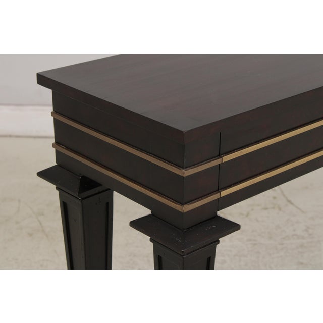 Theodore Alexander Vancucci Eclectics Modern Console Table For Sale - Image 11 of 17