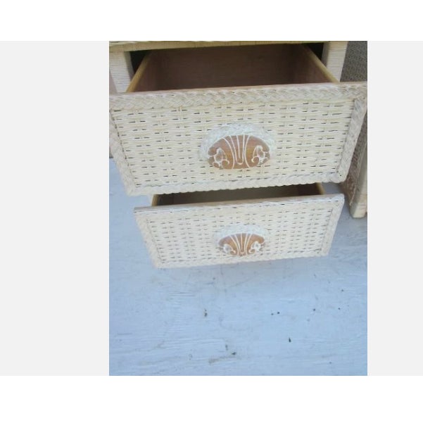 Wicker Rattan Nightstand is a stylish and functional addition to any bedroom. Made from eco-friendly wicker and rattan...