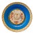 Antique Sevres Porcelain Chateau Des Tuileries Plate From the Royal Service of King Louis Philippe For Sale