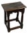 18th Century Antique English Oak Joint Stool For Sale