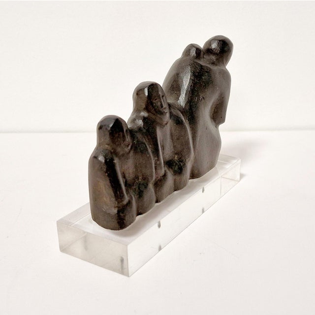 Canadian Inuit Stone Sculpture, 1970s For Sale - Image 6 of 9