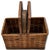 American Outstanding Antique American Pennsylvania Amish Hand Woven Alder & Ash Wood Splint Picnic Basket Circa Late 1800s For Sale - Image 3 of 18