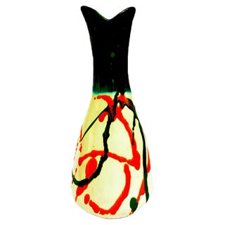 Italian Ceramic Vase by Ghersi for Albisola Ceramiche Italia, 1960s For Sale