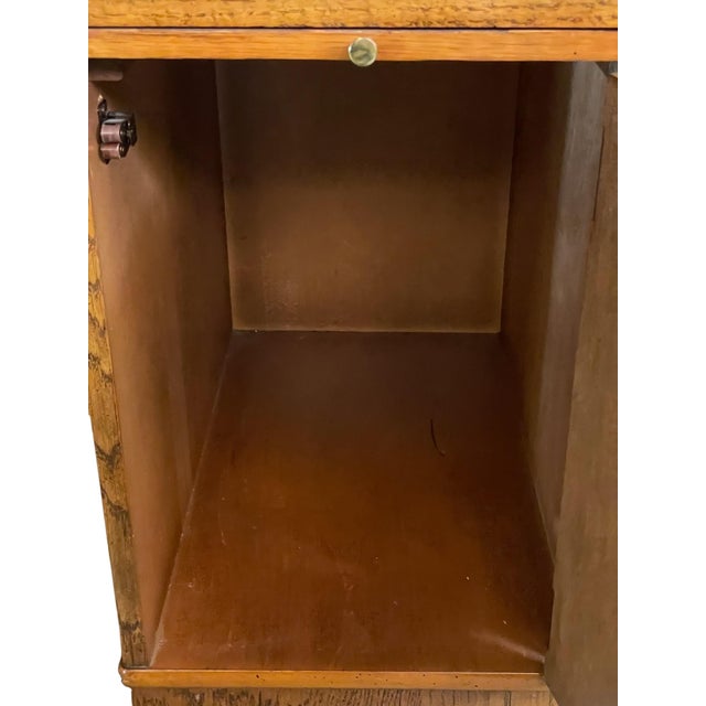 Wood Vintage Lane Altavista Telephone Table Nightstand End Table For Sale - Image 7 of 9