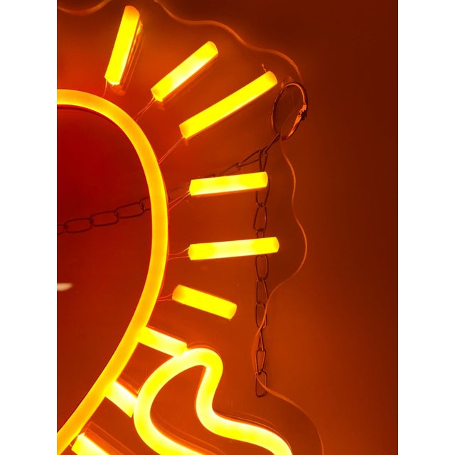 Keith Haring "Love" Neon Led Sign Decor Pop Art Modern Cool Decor Heart Friends For Sale In San Francisco - Image 6 of 11