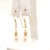 Fine Quality Akoya Pearl Earrings 14 KT Gold 8.10-5.50 mm Certified $799 013386 This is a One of a Kind Unique Custom Made...