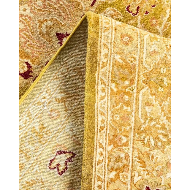 Mogul, One-of-a-Kind Hand-Knotted Area Rug in Green, 8' 3" x 16' 4" For Sale In New York - Image 6 of 8