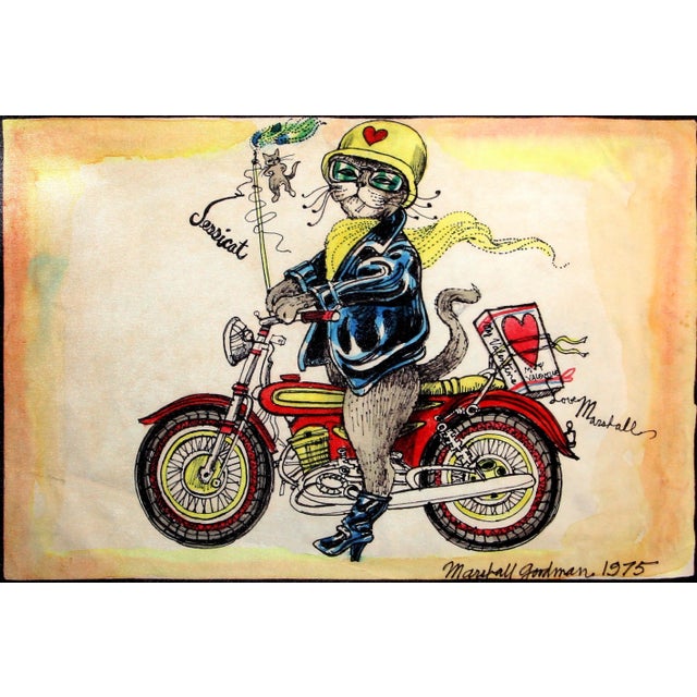 Jessicat, Marshall Goodman Giclee on Canvas, Signed in Plate For Sale - Image 4 of 5