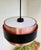 Mid-Century Modern Saturn Pendant Lamp in Copper and Black Metal by Jo Hammerborg for Fog & Mørup, 1960s For Sale - Image 3 of 14
