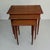 Elegant set of three Danish Mid-Century Modern nesting tables dating from the 1960s. Crafted in teak, the tables feature...